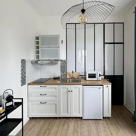 Апартаменты Studio Pour 2 Maison Alfort Proche Paris Мезон-Альфор